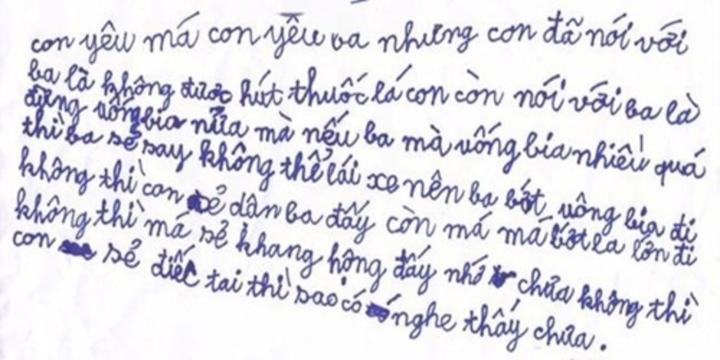 Tâm thư đi vào lòng người của con khiến bố mẹ sẵn sàng tha thứ-4