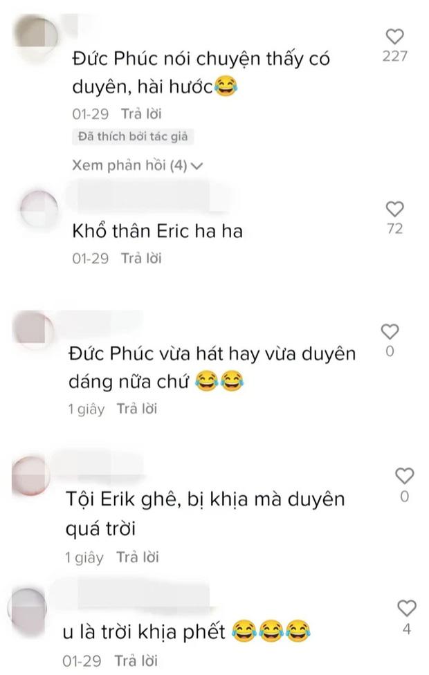 Đức Phúc khịa Erik cực mạnh lại được khen là có duyên-5