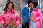 Rihanna mặc sành điệu khi mang bầu