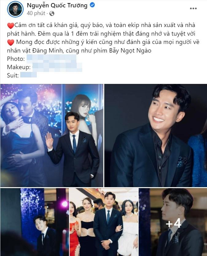 Quốc Trường bị soi bỏ rơi Thuận Nguyễn dù đóng chung phim-2