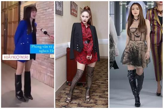 Minh Hằng có thù với boots hay gì mà liên tục bị dìm lùn mẩu