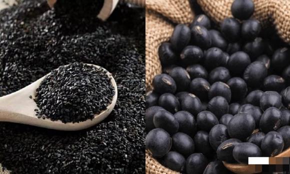 Công dụng thần kì từ đậu đen và mè đen-2