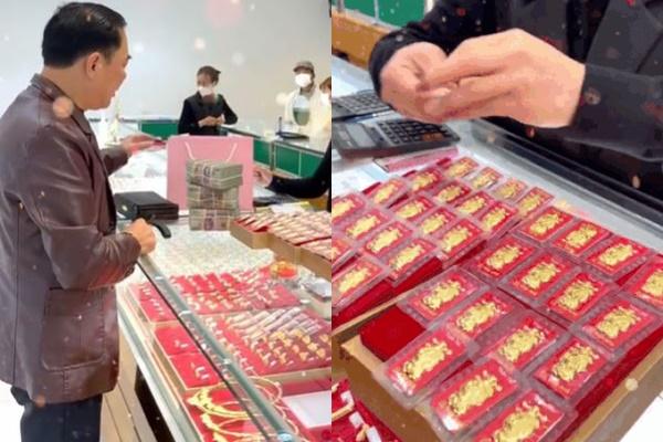 Phan Thành tặng vợ hot girl cả cây vàng ngày vía Thần Tài-4