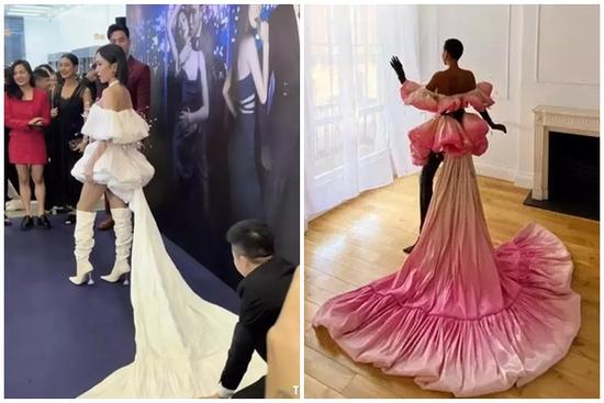 Chiếc đầm cồng kềnh dìm hàng Diệu Nhi là sản phẩm đạo nhái?