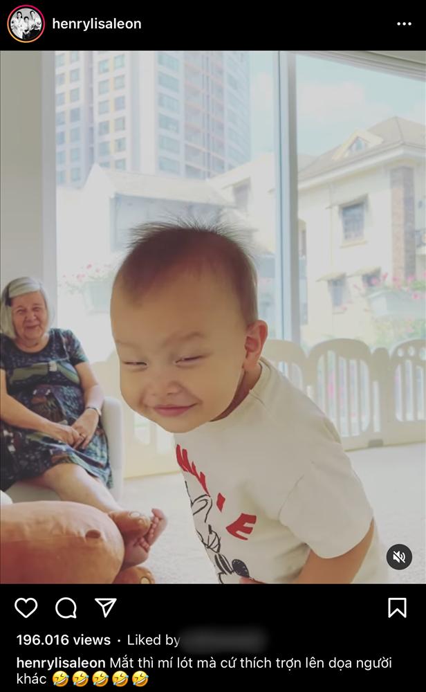 Hồ Ngọc Hà thường dìm hàng 1 đặc điểm trên mặt cậu út Leon-1