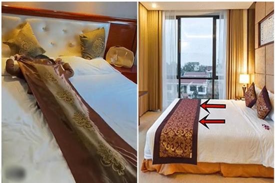 Mục đích thật sự của chiếc chăn nhỏ xíu trên giường khách sạn