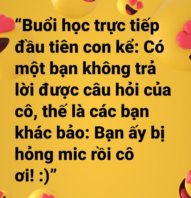 Học ở trường vẫn mê học online, cậu nhóc nói 1 câu cười đau bụng-1