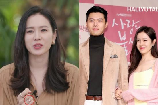 Son Ye Jin lộ luôn nhẫn đính hôn với Hyun Bin ngay trên sóng truyền hình?