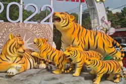 Đã tìm thấy 3 linh vật hổ ở công viên Long Thành bị 'bắt cóc'