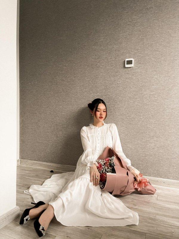 Valentine, đu dâu hào môn Vbiz lên đồ xịn sò như tiểu thư-7