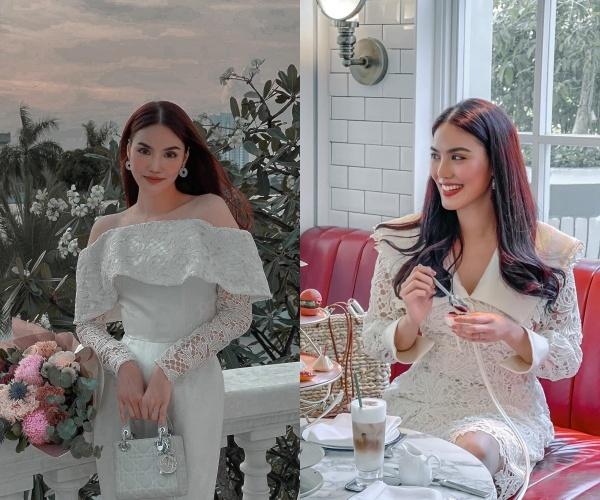 Valentine, đu dâu hào môn Vbiz lên đồ xịn sò như tiểu thư-9