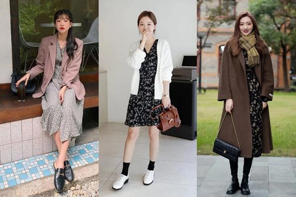 Top 7 mẫu áo khoác mặc với váy mùa đông hot nhất