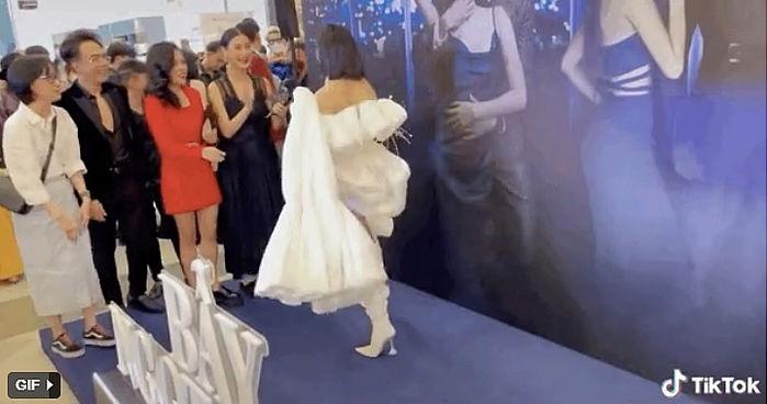 Diệu Nhi loay hoay vì váy 2m còn nhẹ, đầy cô vồ ếch ngay thảm đỏ!-3