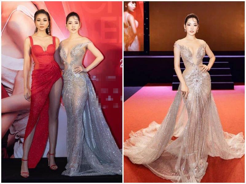 Diệu Nhi loay hoay vì váy 2m còn nhẹ, đầy cô vồ ếch ngay thảm đỏ!-8