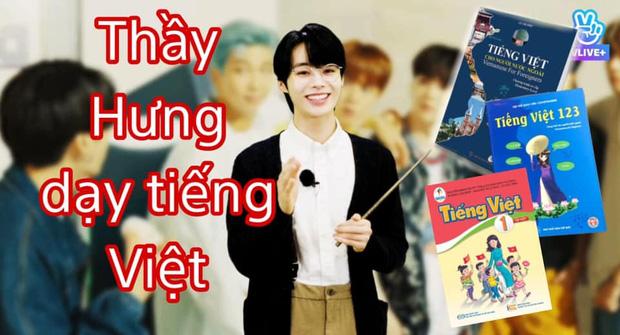 Giấy bo góc Kpop có cả tiếng Việt, Hanbin khéo dạy đồng đội-4