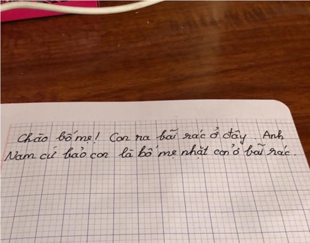 Bé gái bỏ nhà ra đi vì câu nói bố mẹ nhặt ở bãi rác-1