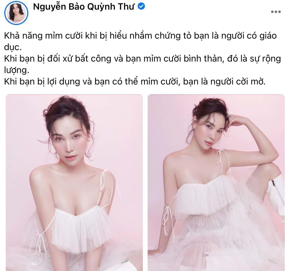 Bị nghi tiểu tam, Quỳnh Thư hễ triết lý đàn ông lại tranh cãi-9