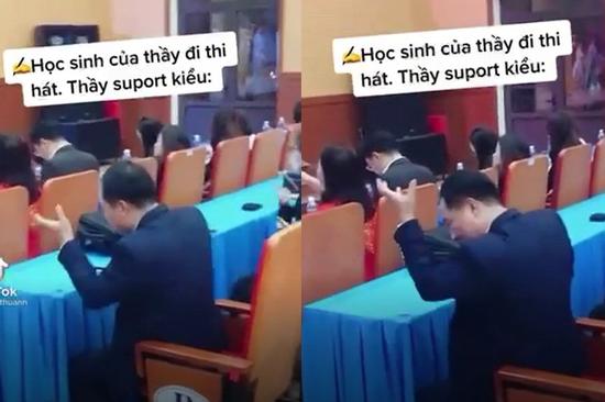 Học trò đi thi, sao thầy lại 'nhắc bài' lộ liễu thế này?
