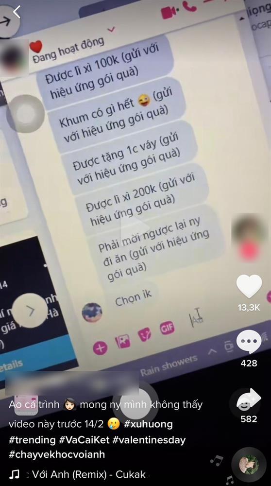 2 cách xem lén trend tặng quà Valentine qua tin nhắn hot nhất lúc này!-4