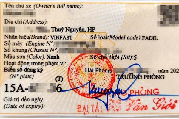 Rà soát lại phần phiên dịch tiếng Anh trên đăng ký ô tô-1