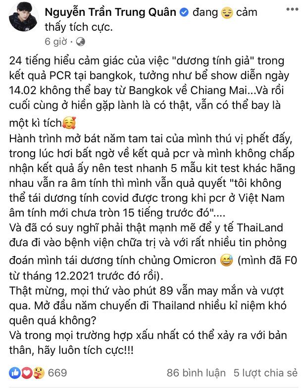 Nam ca sĩ hốt hoảng vì suýt nữa bị mắc kẹt ở Thái Lan, nguyên do là gì?-1
