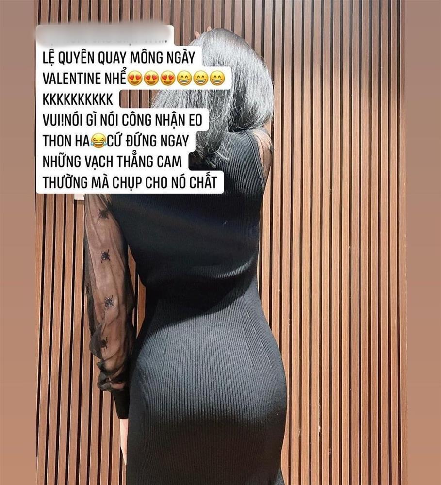 Lệ Quyên phơi bàn tọa thách thức netizen ngày Valentine-1
