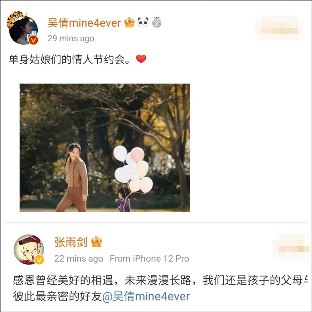 Ngô Thiến - Trương Vũ Kiếm ly hôn, dân mạng ồ ạt chúc mừng-1