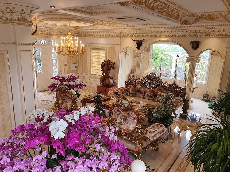 Loạt lâu đài dát vàng, nội thất toàn gỗ giá nghìn tỷ của đại gia Việt-11