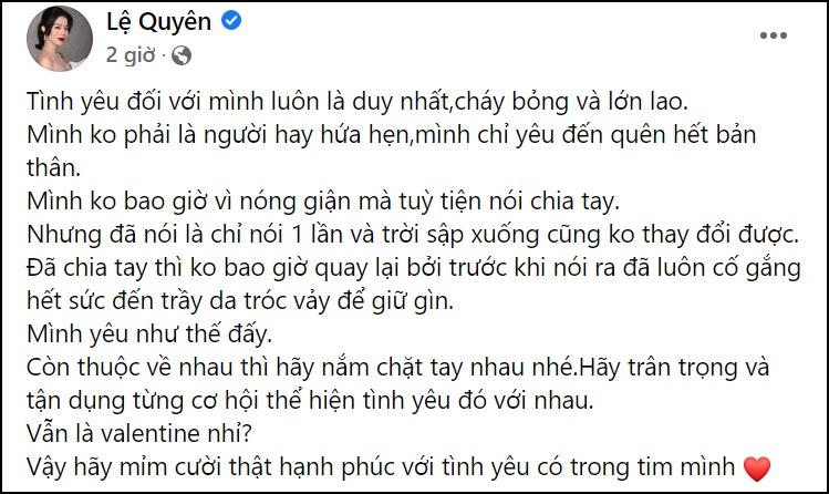 Lộ thái độ của Lệ Quyên khi ly hôn chồng cũ?-2