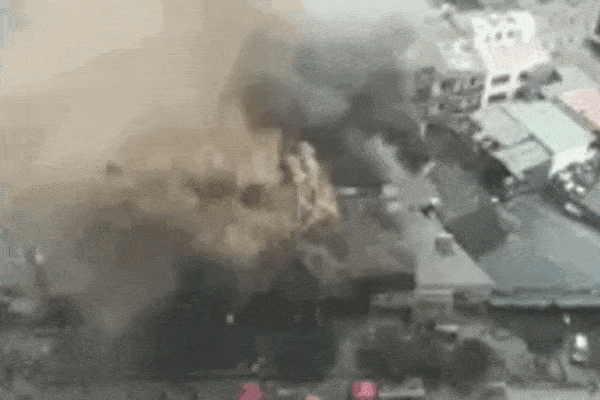 Rằm tháng Giêng: Cháy nổ kinh hoàng tại nhà hàng ở Hà Nội