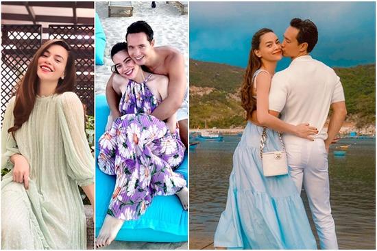 Nào chỉ bikini, Hà Hồ có cả tá váy maxi đi biển bay bổng hết nấc