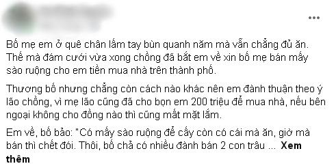 Chê nhà vợ nghèo hèn khố rách, vợ khiến chồng giận tím mặt-1