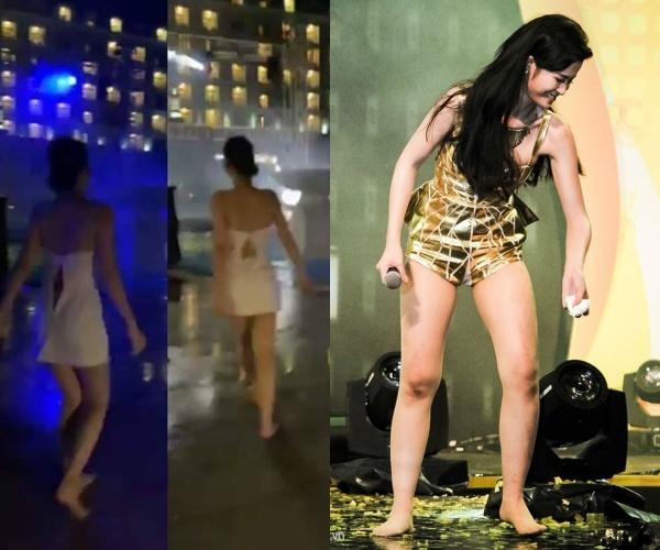 Đi chân đất, mỹ nhân Việt lao đao vì lộ đùi voi-4