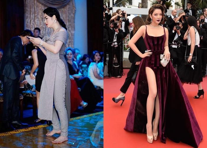 Đi chân đất, mỹ nhân Việt lao đao vì lộ đùi voi-11