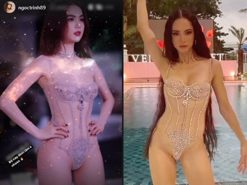 Đụng hàng tháng 2: Ngọc Trinh 2 lần mất điểm trước người đẹp này-8