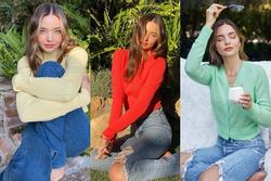 Cựu thiên thần Miranda Kerr U40 hack tuổi như gái 18 với áo len