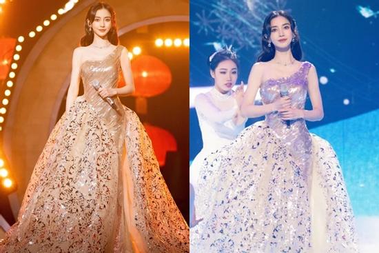 Angelababy biểu diễn sau khi ly hôn