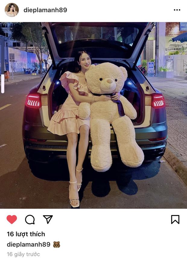 Diệp Lâm Anh khoe quà siêu to hậu Valentine, ai tặng đây?-1