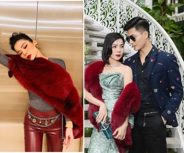 Sóng đôi bồ trẻ, Lệ Quyên diện đi diện lại váy cũ dù đồ hiệu ê hề-10