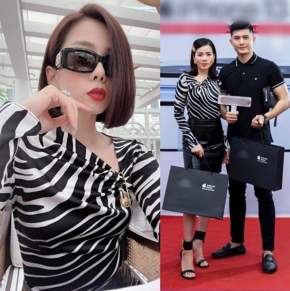 Sóng đôi bồ trẻ, Lệ Quyên diện đi diện lại váy cũ dù đồ hiệu ê hề-8