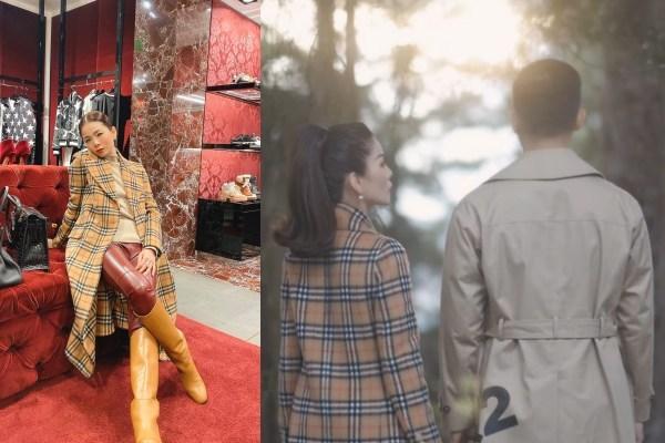 Sóng đôi bồ trẻ, Lệ Quyên diện đi diện lại váy cũ dù đồ hiệu ê hề-9