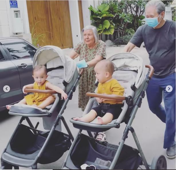 Bố mẹ Kim Lý tặng cặp song sinh Lisa - Leon món quà đặc biệt-5