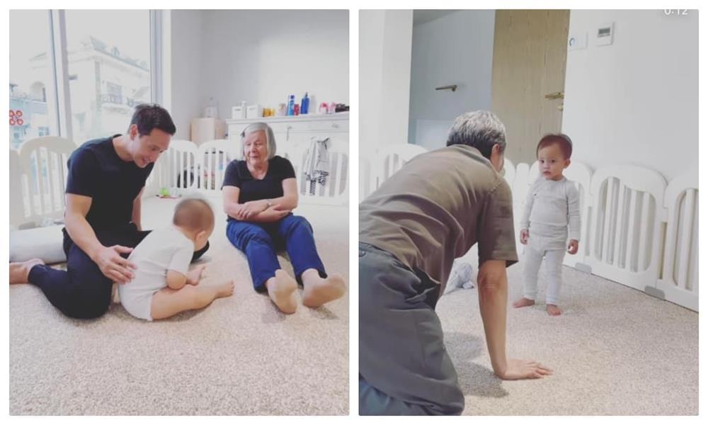 Bố mẹ Kim Lý tặng cặp song sinh Lisa - Leon món quà đặc biệt-4