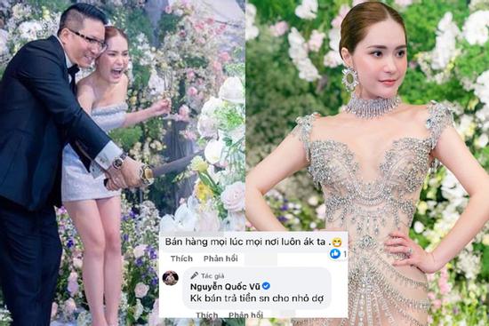 Chồng Đoàn Di Băng than phải bán hàng trả tiền sinh nhật vợ