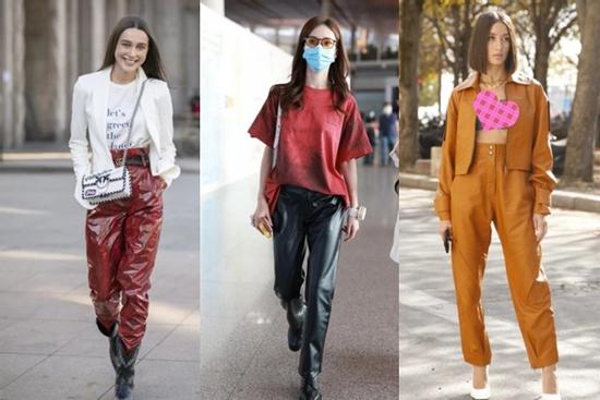 Tips mặc quần da sang chảnh từ văn phòng đến tiệc tùng