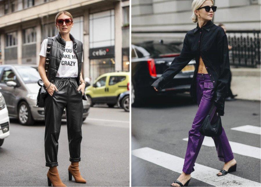 Tips mặc quần da sang chảnh từ văn phòng đến tiệc tùng-4