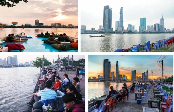 Ngắm hoàng hôn trên sông Sài Gòn nhầm đúng hôm trái gió trở trời-1