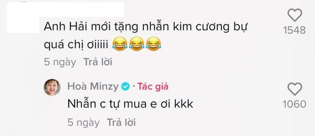 Valentine không quà, nhẫn kim cương cũng do Hòa Minzy tự mua-4