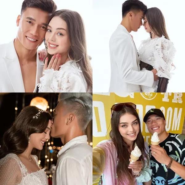 Thủ môn Bùi Tiến Dũng và bạn gái mẫu Tây đám cưới?-3