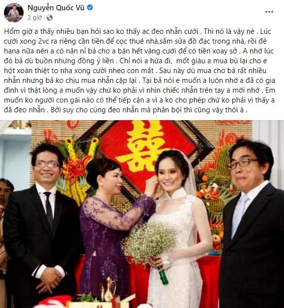 Lý do Đoàn Di Băng và chồng đại gia không đeo nhẫn cưới-1